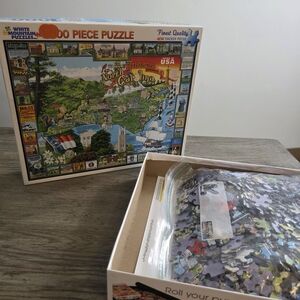 Historic North Carolina - 1000 Piece Jigsaw Puzzle